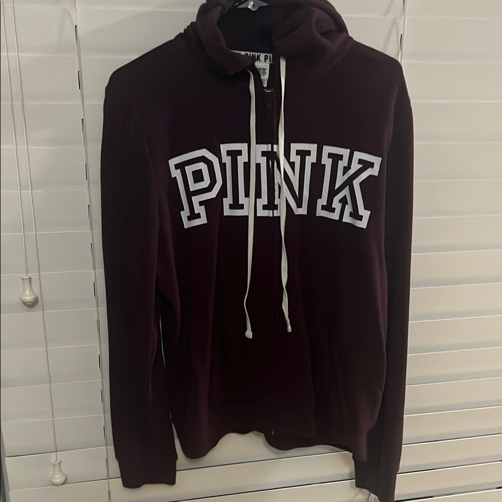 Victoria's Secret PINK Maroon Hoodie